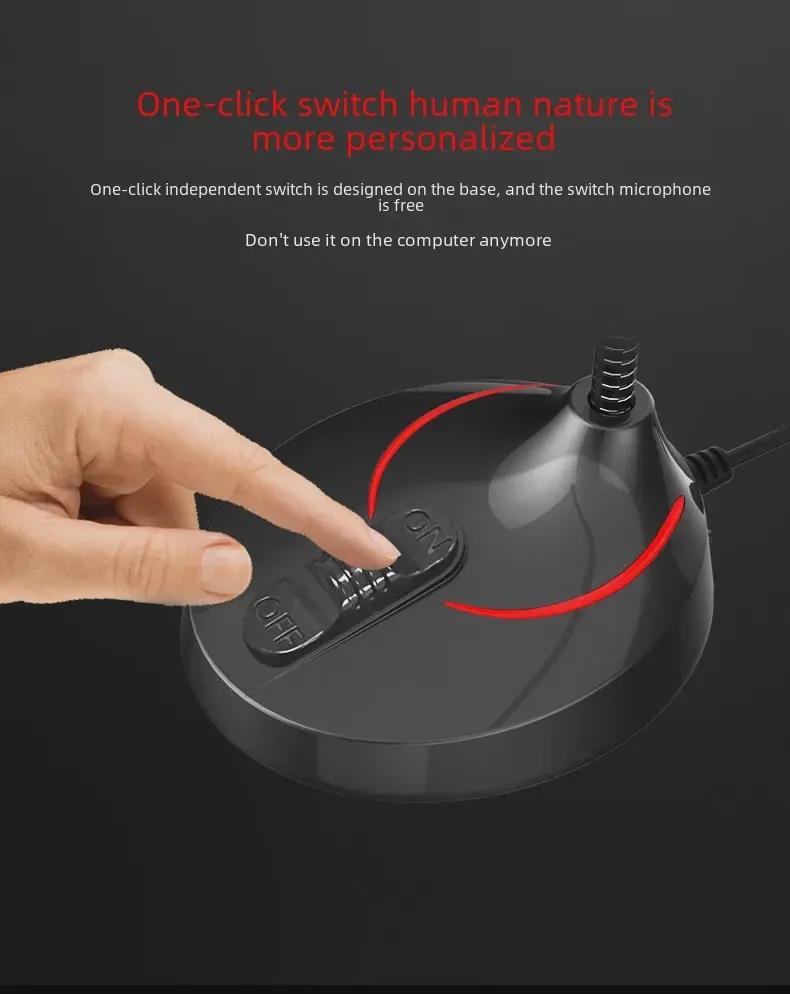 Office & Home Wired Conference Microphone for Desktop and Notebook