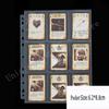 20Pcs For A4 B5 Album Size 1 2 3 4 6 8 9 Pockets Cards Po Album Cards Page For Magical Collection Board Game Star Post Card