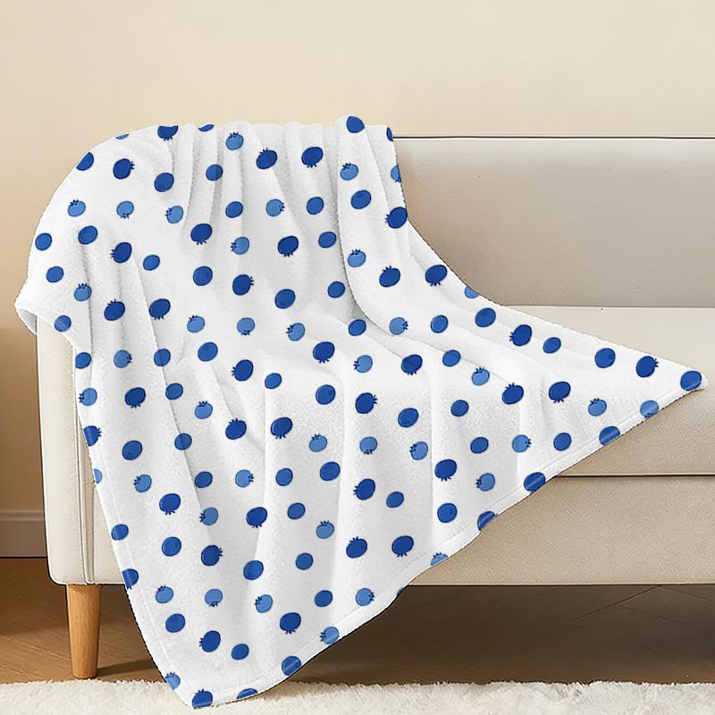 Soft Flannel Blanket Simple Solid Color, Cozy & Skin-friendly Warm Throw, Ideal for Home, Leisure, Christmas & Halloween