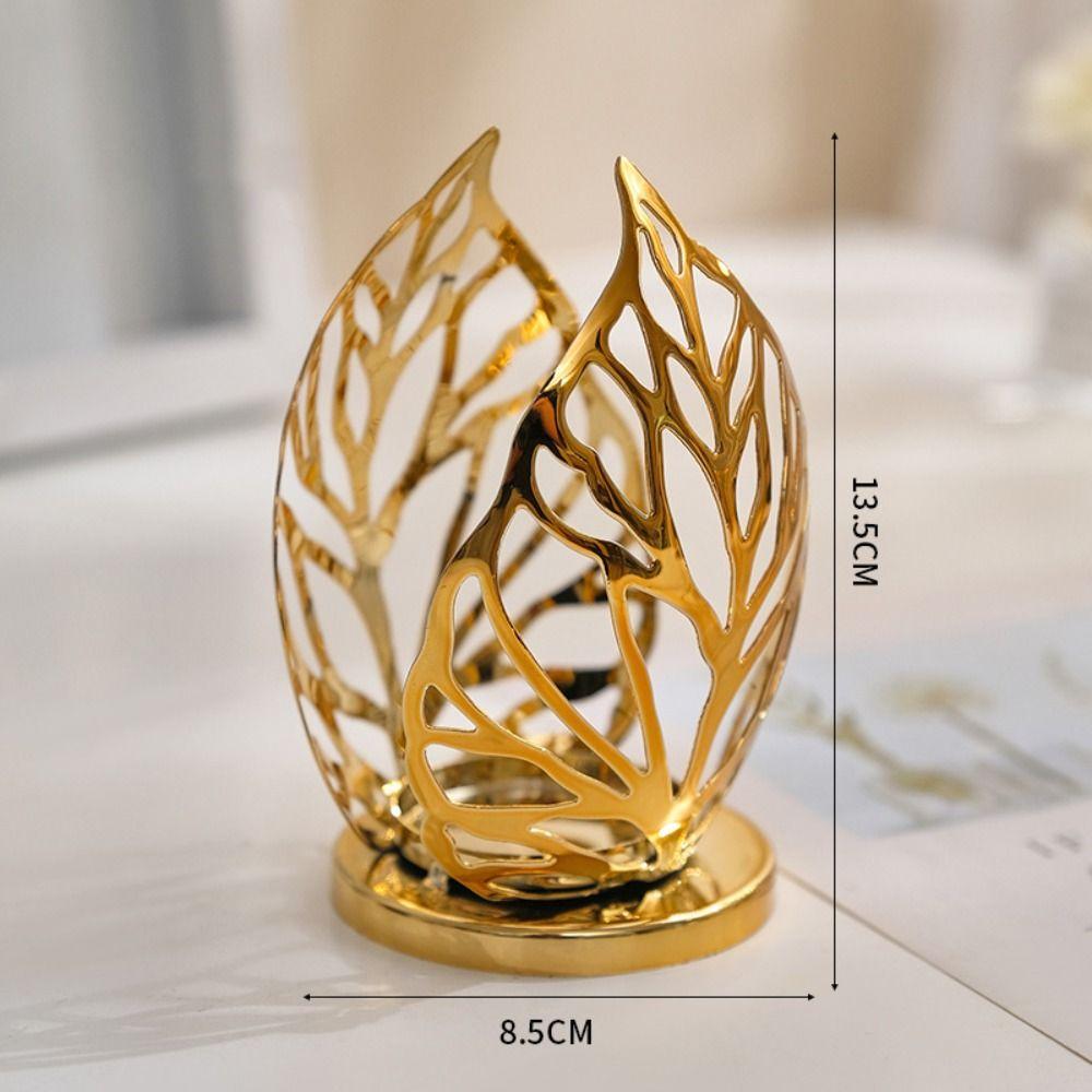 Nordic Style Candle Holder Desktop Ornament Candlelight Dinner Props  Festival Party Decor Supplies