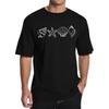 Aiyino Men's Seashell Beach Starfish Coastal 100% Cotton Graphic Tee