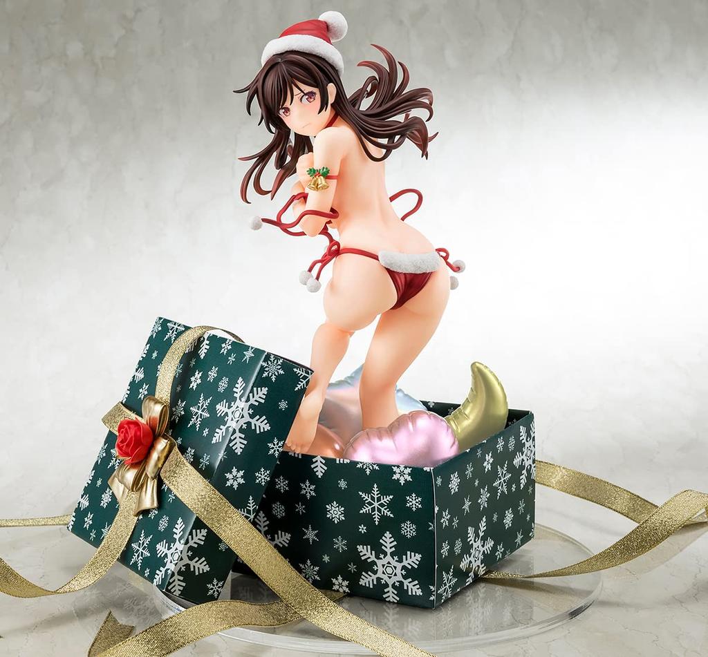 Chizuru Mizuhara Santa bikini de fluffy figure Rent-A-Girlfriend