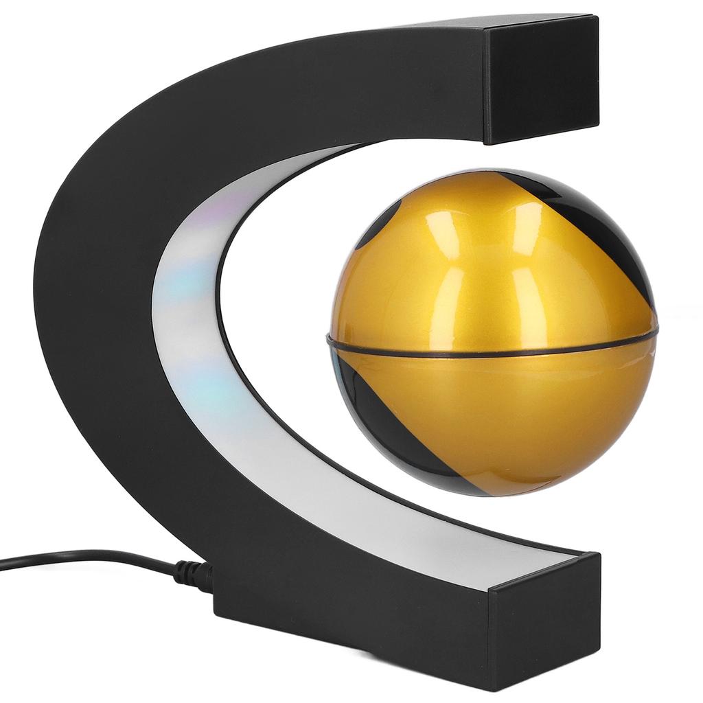 Magnetschwebe-Ornament, Yin und Yang, C-förmige schwebende Dekoration, 100?240VAU-Stecker