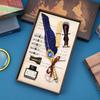 Feather Pen Gift Box, Student Dipped Pen, Student Graduation Season Gift Set Pen