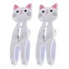 FmtwPhn Cat Clothespins, Clothes Clips, Cat-Shaped Towel Clips | Non-Slip, No-Stain Clothes Hanger Clothespins for Drying Clothes