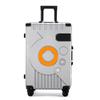 Large Capacity 20''/24'' Aluminum Frame Suitcase with Universal Wheels & Drop-Resistance