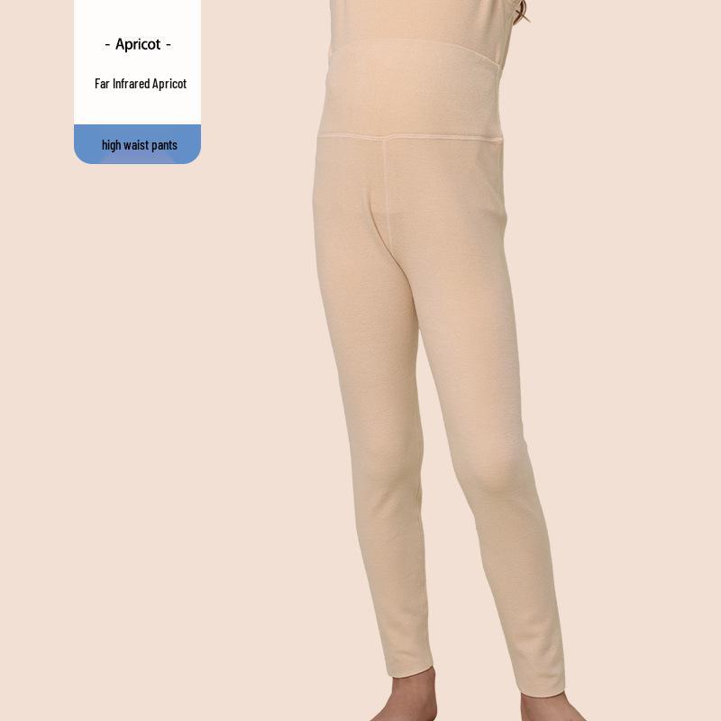 Children's High Waist Warm Autumn/Winter Pants - Boys' and Girls' Cozy Belly-Shaping Trousers