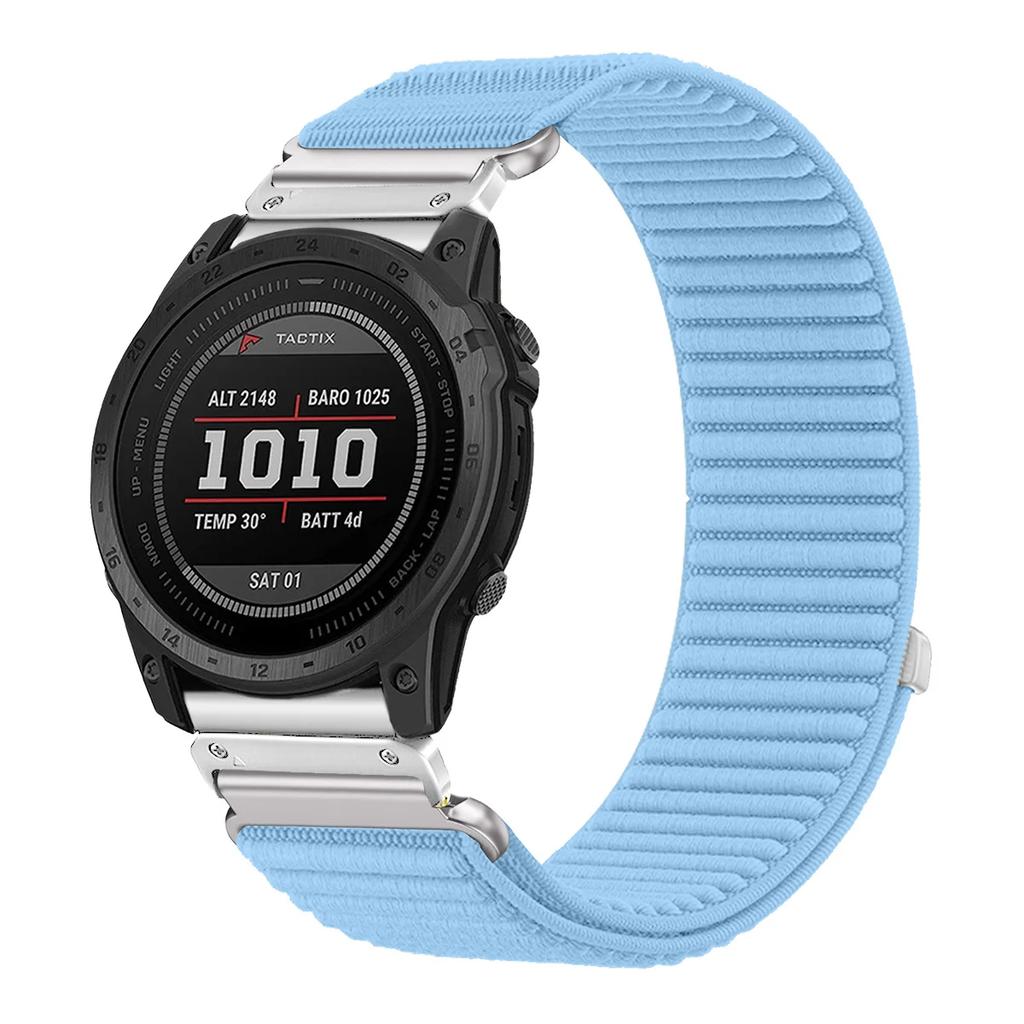 Nylon Strap for Garmin Quatix 8 Fenix 8 7X 6X 6 5 5X Plus Enduro 47/51mm Watch Band for Tactix 7 Pro Forerunner 970 965 Bracelet