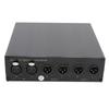 Sound Source Signal Switch Box 1 in 2 Out HiFi XLR Signal Lossless Transmission Impact Proof Sound Splitter Box