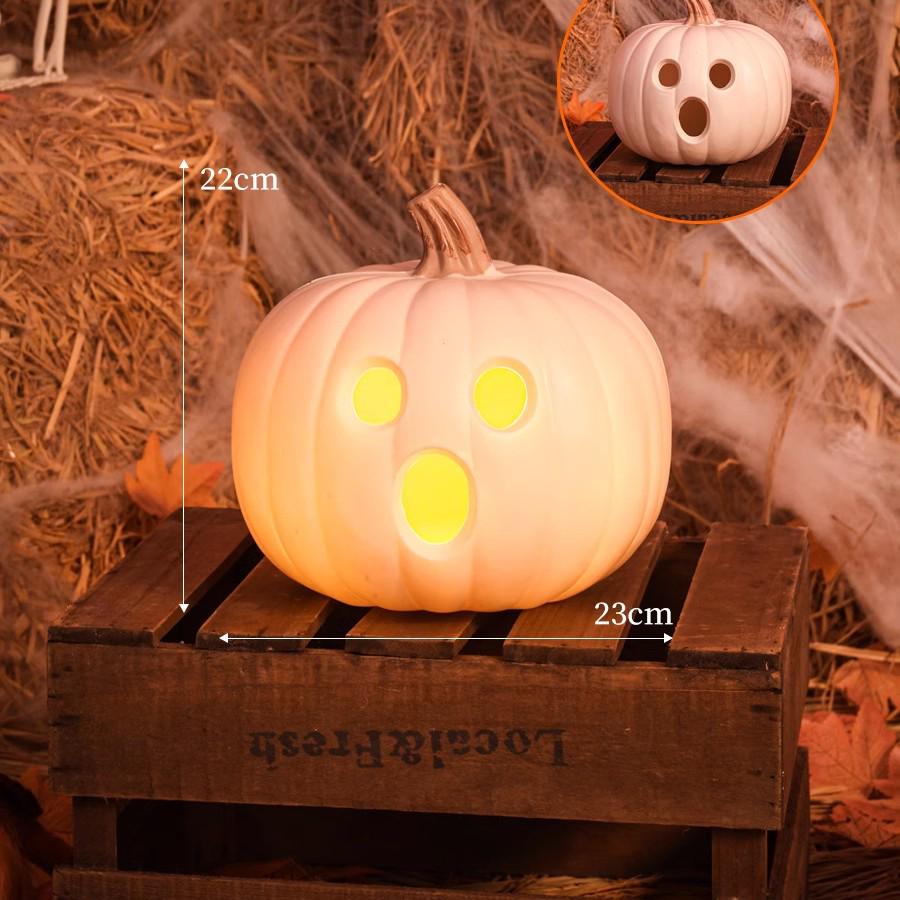 Luminous Large Halloween Pumpkin Lantern: Outdoor Decoration & Shopping Mall Display Props