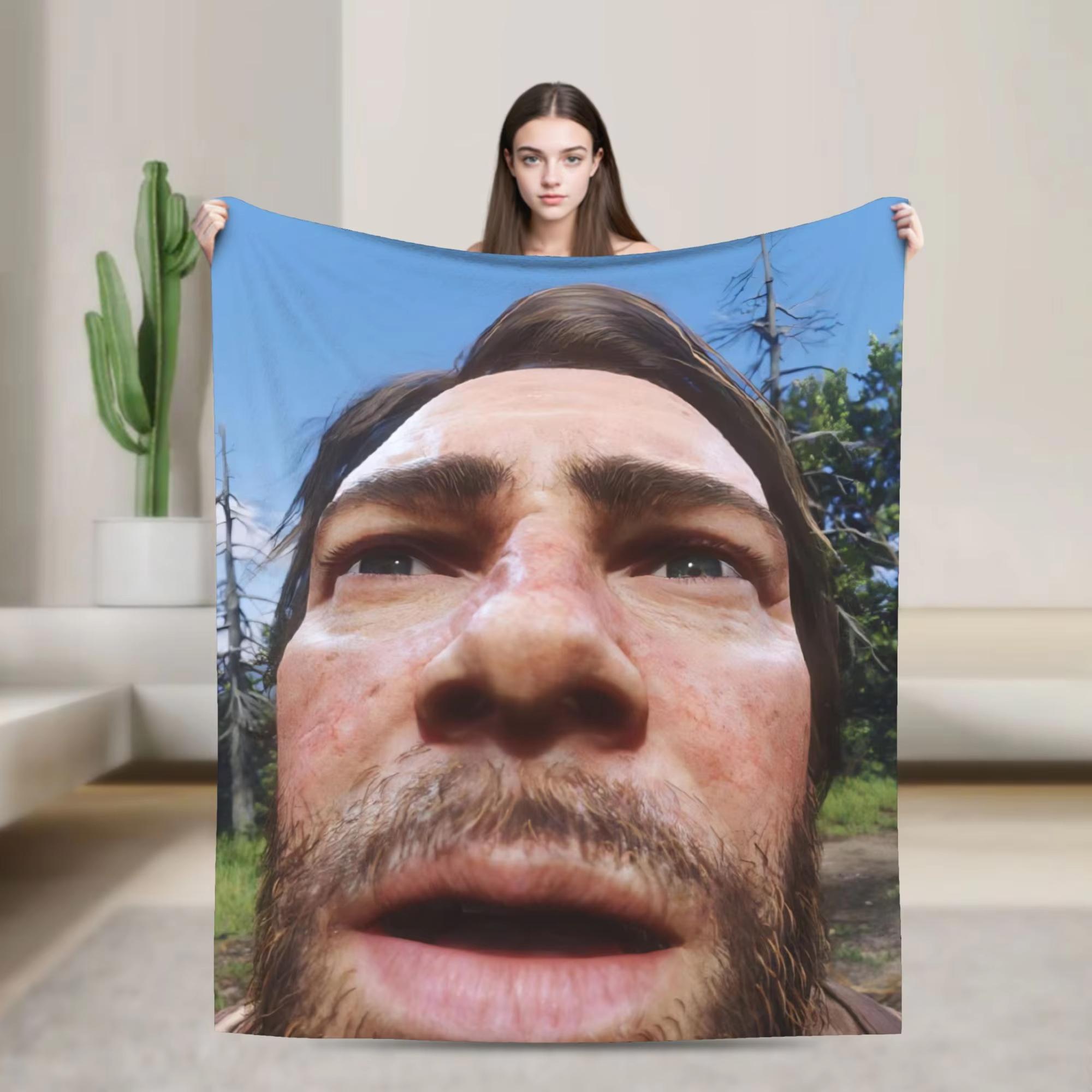 

Arthur Morgan Red Dead Redemption Flannel Blanket Super Soft Sofa Bed Home Decor 75x100cm (30x40inch)