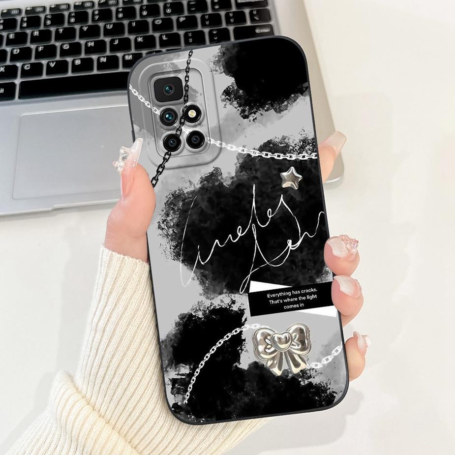 For Xiaomi Redmi 10 Case New Fashion Candy Painted Cover Soft TPU Phone Case For Redmi 10 Prime Redmi10 2022 Fundas 6.5'' Bumper