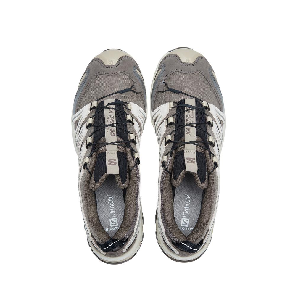 New SALOMON XA PRO 3D Slip Resistant Abrasion Resistant Low top Running Shoes Unisex Taupe Light Green Apricot L477920