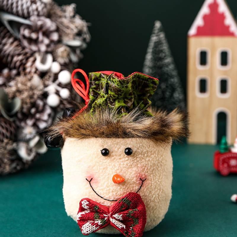 Adorable Christmas Apple Bags For Festive Decoration And Gift Wrapping For Kids