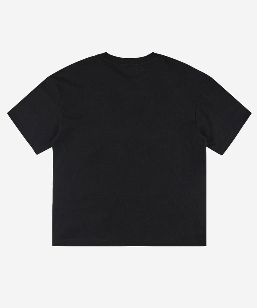 Nodi Signal Star Horse Crop Tee Black
