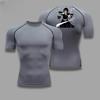Bleach Clothing Fitness Compression Running T-Shirt Men Tops Bat Printing T Shirts Men Quick-Drying Gym Sportswear Jersey Tee