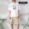 Converse Summer Ss Tee Vintage White Uck177 W70