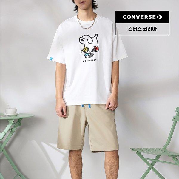 Converse Summer Ss Tee Vintage White Uck177 W70