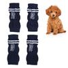 4pcs Dog Elbow Sleeve Dog Elbow Protector Joint  Dirty Resistance Stylish Letter Pattern Pet Elbow Protective Sleeve