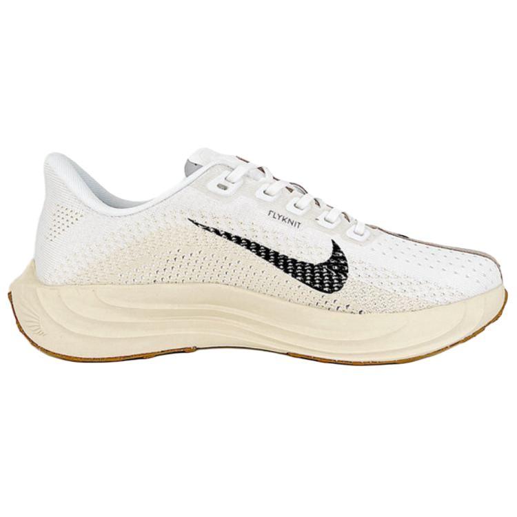 Nike Pegasus Plus Abrasion Resistant Low Top Running Shoes Men's Beige White Black Sneakers FQ7261-006