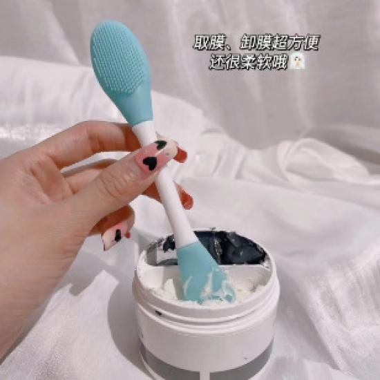 Source Factory Large Volume Favorable PRT Material Mask Brush Soft Head Facial Cleansing Mud Mask Brush Applicator