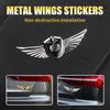 Decalque de Emblema de Escudo de Metal 3D para Carroceria Acessórios de Decoração de Estilo Para Jeep Wrangler Renegade Compass Gladiator Libert
