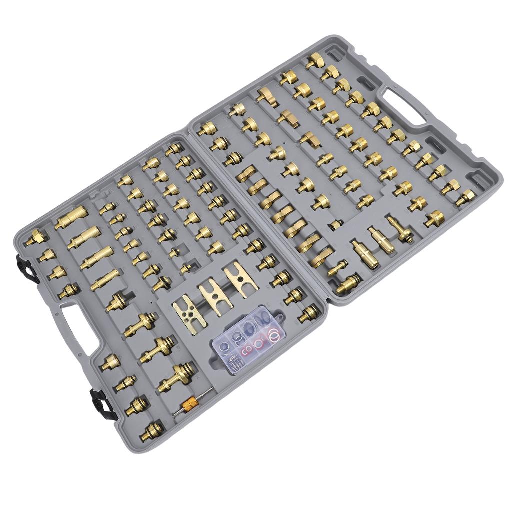 Automotive Air Conditioning Leak Test Kit Brass AC Leak Detector Detection Tool for Car Truck Auto