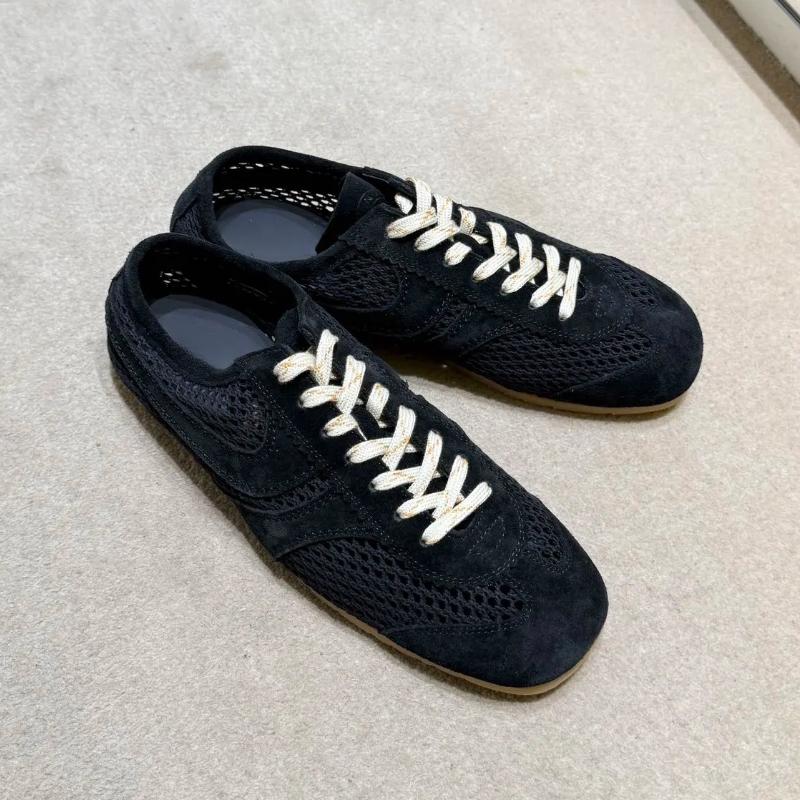 Sneakers Leather Forrest Gump Shoes Women Casual  High quality Retro Lace-up German Training Flat Shoes Women