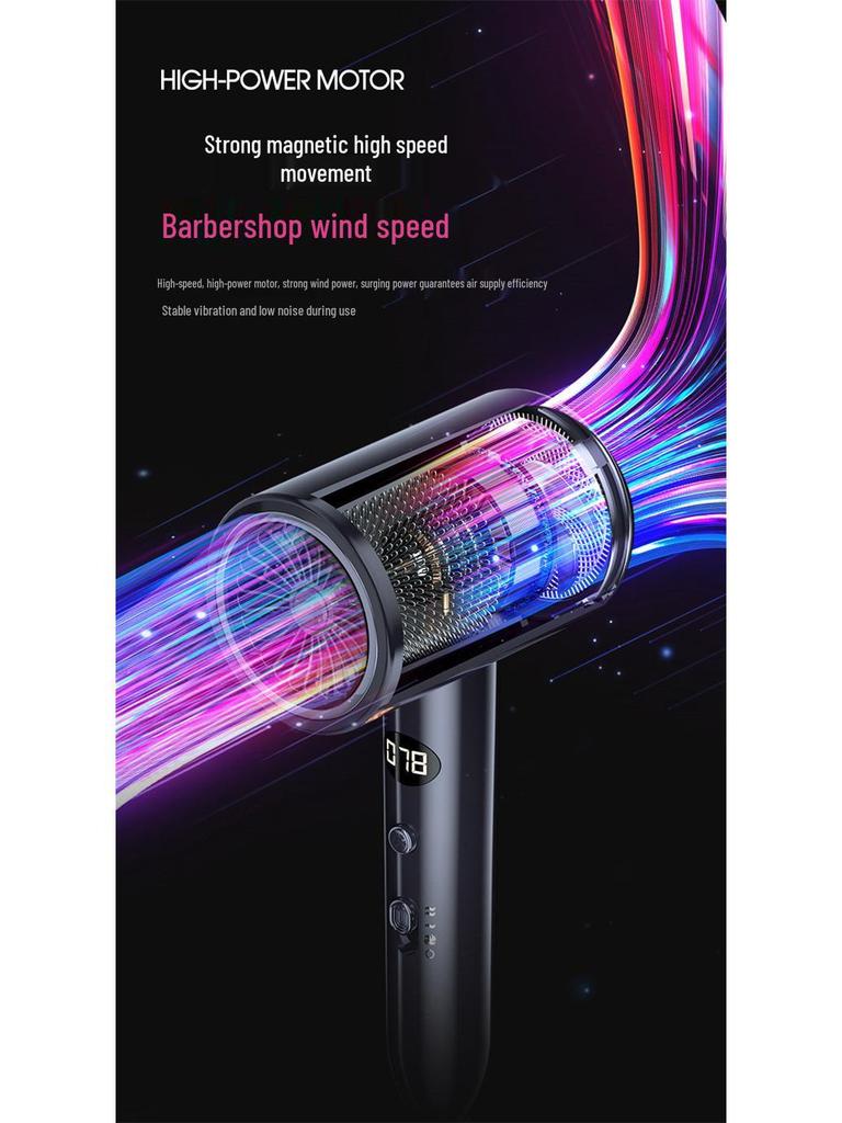 Youteng High-Power Dual-Temperature Hair Dryer with Negative Ion Care