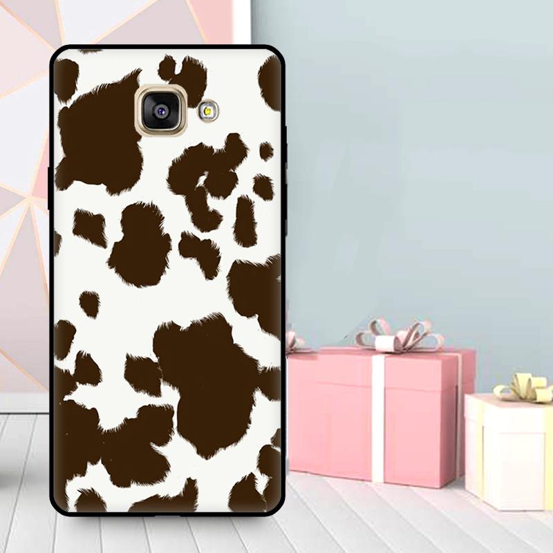Leopard Print Pattern Cow Case For Samsung Galaxy J7 J5 J3 2017 J1 A3 A5 2016 A9 A7 A6 A8 J8 2018 J6 J4 Plus Cover