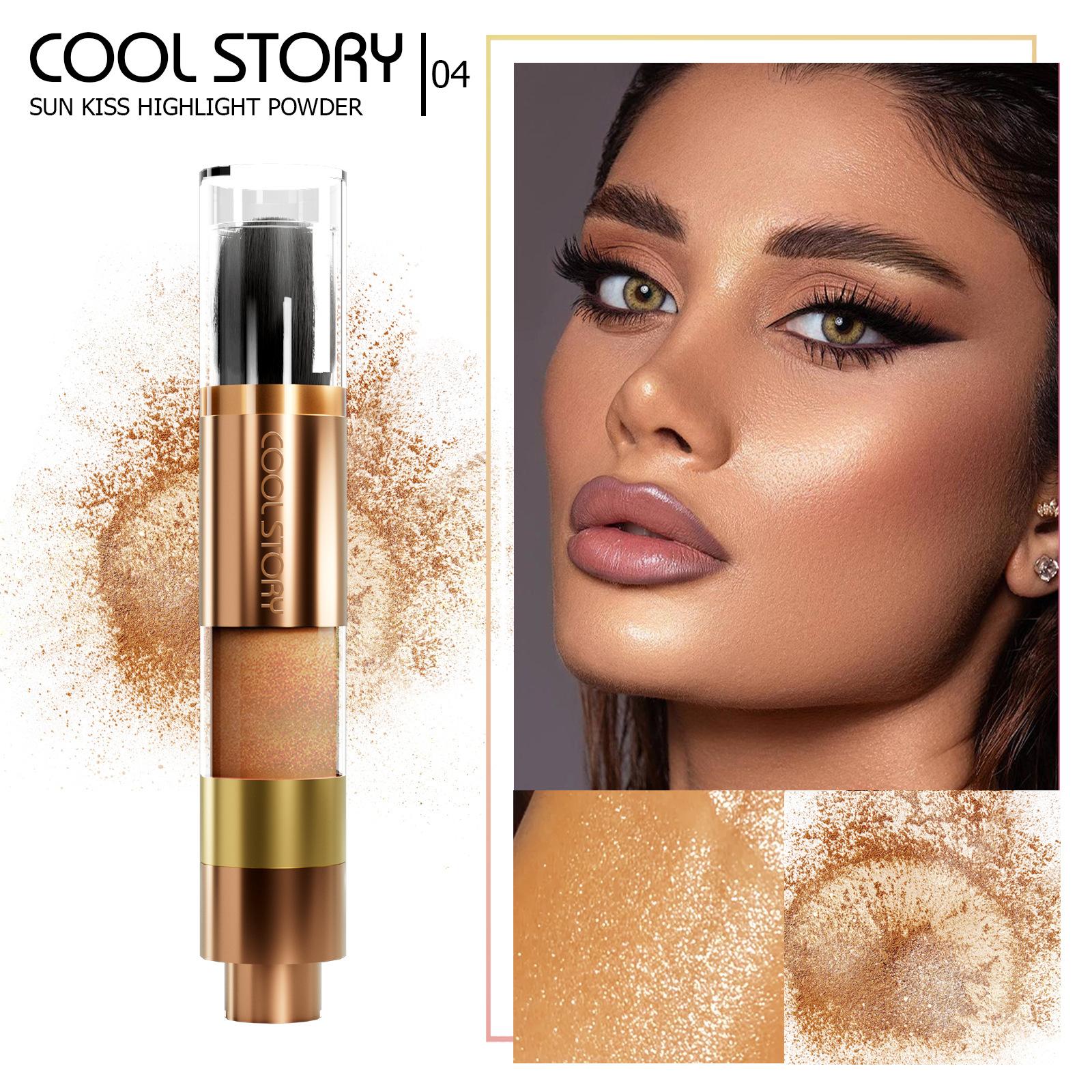 

Нанесите хайлайтер, чтобы придать лицу и телу перламутровый блеск, а также изменить тон кожи, чтобы улучшить тусклый, бархатистый естественный контур.