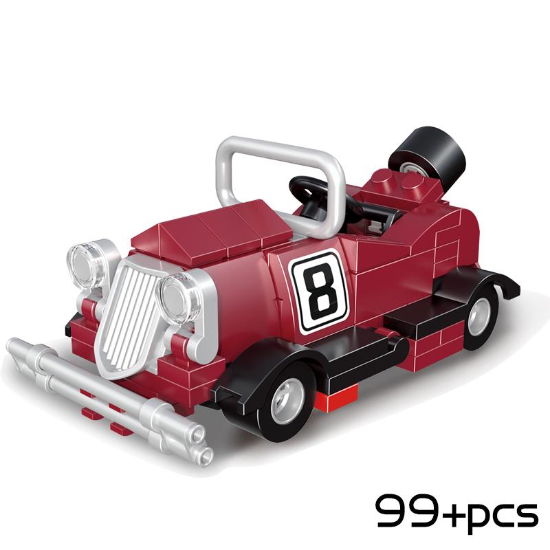 Premium-Quality Decool Compact Size High-Standard Pull Superior-Grade Back Car First-Class Building-Set First-Class Building-Bricks Top-Grade T1