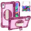 Funda Tablet Case for Lenovo Tab M11 TB330FU TB331FC XiaoXin Pad 11inch 2024 Kids Safe Silicone Tablet Cover with Shoulder Strap