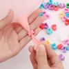 Balloon DIY Accessories 100Pcs Knot Tying Tool, Plastic Clip Sealer for Party Arrangement Tools Decor, Quick Seal Fastener Wedding Birthday, Reusable