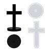Premium Silicone Cross Decoration Mold High Quality Silicone Cross Mold Ideal For Craft Lovers And Religious Artisans