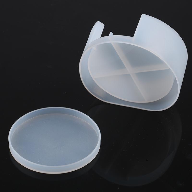 Silikonová podložka pod sklenice Úložný držák Sada Forma pro odlévání pryskyřice Epoxidová forma Řemeslo DIY