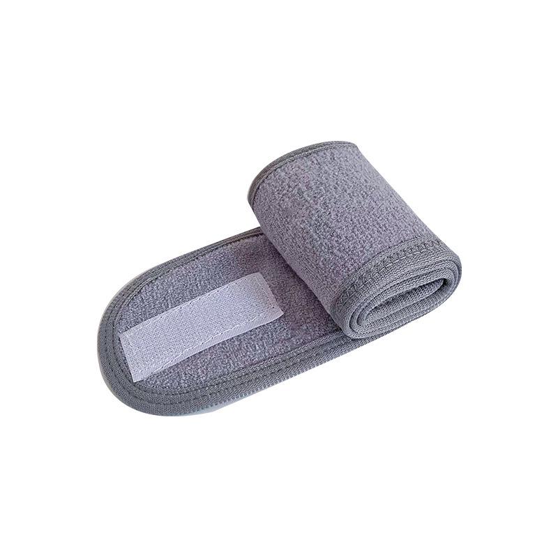 

Stylish Ant Pattern Velcro Headband: Breathable & Absorbent for Face Washing, Sports, and Postpartum Use серый