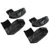 Sunnah Khuff Socks PU Leather Polyester Comfortable Warm Plush Lining Thermal Khuffain Socks for 36 To 41 EU Shoe Size