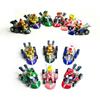 Super Mario Bros Kart Pull Back Car Figures Action Figure Doll Kids Toys 6 Pcs