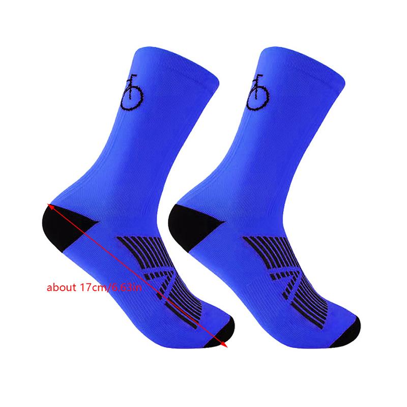Professional Cycling Socks Long Tube Men'S And Women'S Outdoor Sports Quick-Drying Four Seasons Bicycle Socks Running Socks