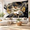 Kylian Mbappe Wall Tapestry, Soft Fabric Wall Hanging, Decorative Backdrop For Bedroom Home Wall Art