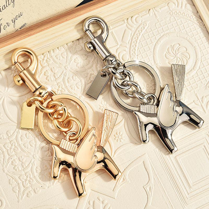 Creative Key Chain Handbag Pendant Bag Charms Metal Car Keychain Backpack Decoration Accessories Gifts