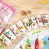 200pcs Stickers with Seal Magic Creative Stickers Cartoon Reward Stickers Book Girl Boy Seal for Student Prize Gifts
