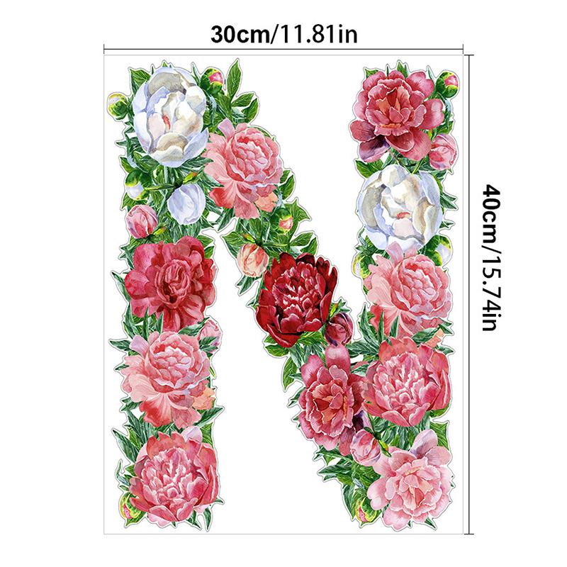 1PC English Letter Wall Stickers Wall Adhesive Decorative Letters 3D DIY Wall Stick