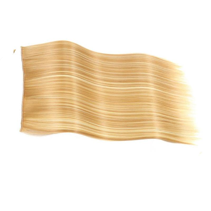 LISI волосы женские натуральные длинные прямые волосы наращивание парик 5 зажимов — фото 29