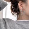 2026 Fashion Smooth Round Ball Metal Earrings for Women Girls Simple Geometric Trendy Design Jewelry Accessories Quality Gifts