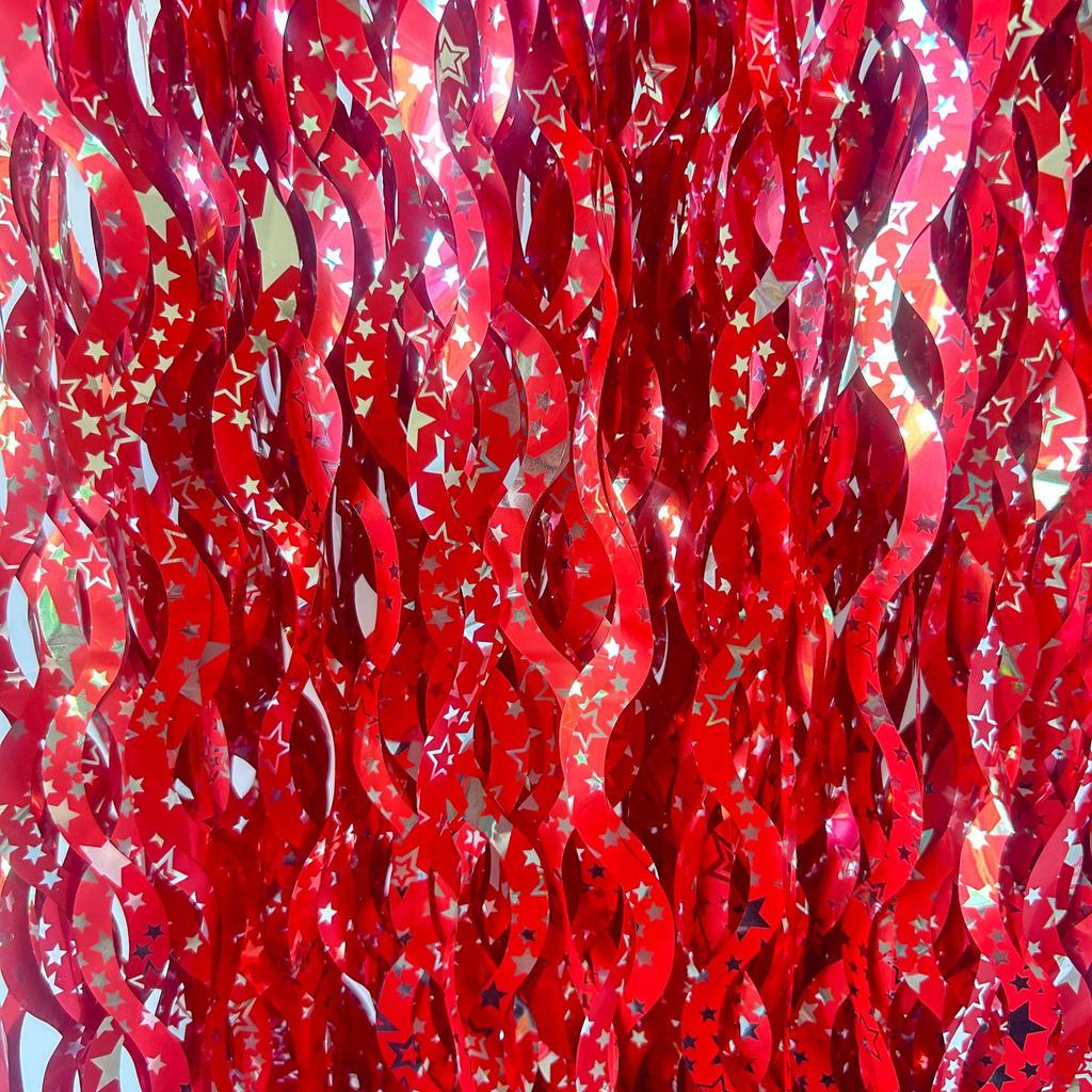 New Ceramic Scimitar S-Shaped Party Tinsel Garland Curtain