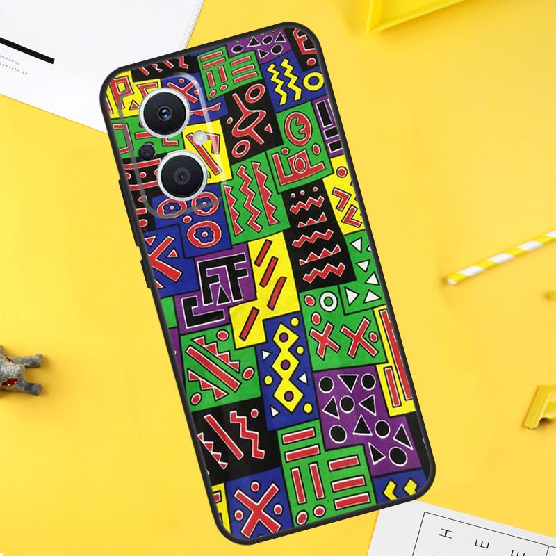 

African Wax Print For OPPO Reno 14 13 12 11 10 Pro 8T 11F 12F 13F 14F 7 8 Lite OPPO Find X9 X8 X6 X5 Pro Case OPPO Reno12 F