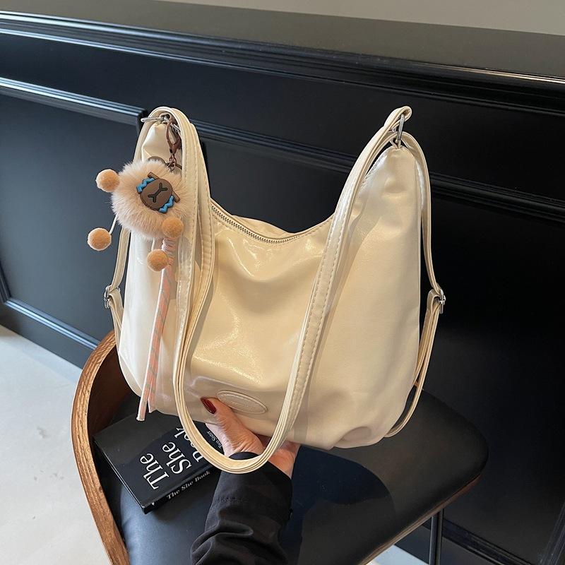 Tote Bag Women's Large Capacity 2025 New Casual Versatile Shoulder Messenger Commuter Bag Multi-functional Korean Version Backpack