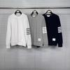 Unisex Crew Neck Sweatshirt Winter Warm Cotton Waffle Knit Pullover Men Women Casual Daily Wear